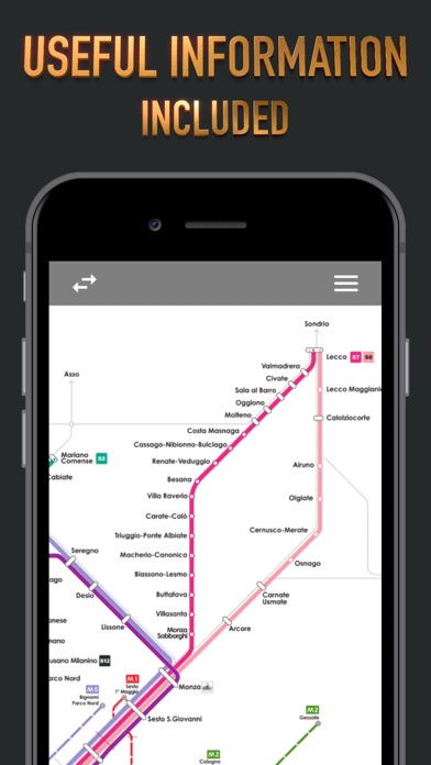 Milan Metro and Transport Screenshot