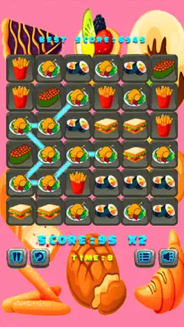 Game screenshot Food Match 3 - build Food Puzzle & Game for kids mod apk