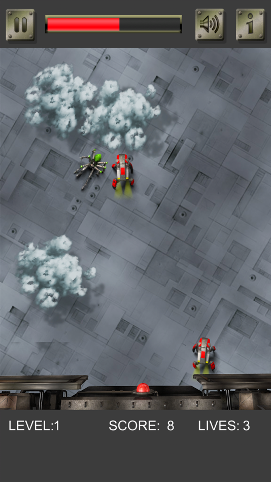#2. Machine Attack. Crush them! (iOS) 由: Ruslan Goncharenko