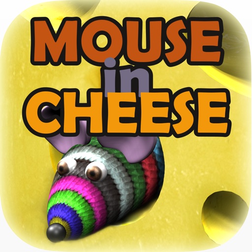 Mouse in Cheese - 3D game for cats Icon