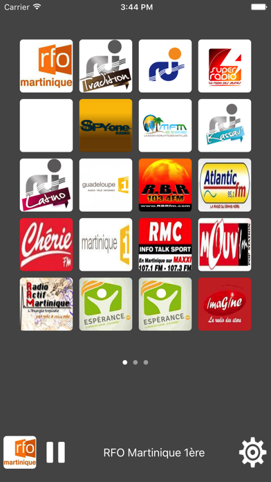 Screenshot #1 pour Radio Martinique - All Radio Stations