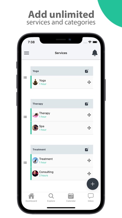 HereWeBook Appointment booking Screenshot