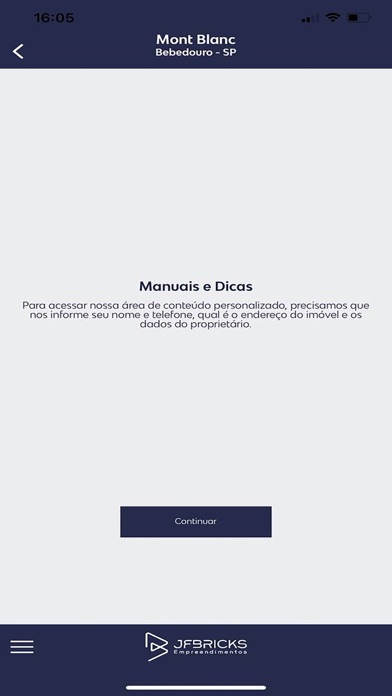 JF Bricks Assistência Técnica Screenshot