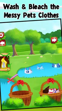 Game screenshot Messy Pets Daycare Washing Laundry hack