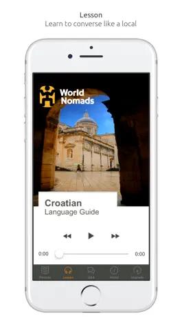 Game screenshot Croatian Language Guide & Audio - World Nomads hack