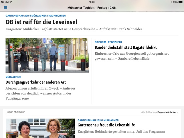 Mühlacker Tagblatt Nachrichten(圖4)-速報App