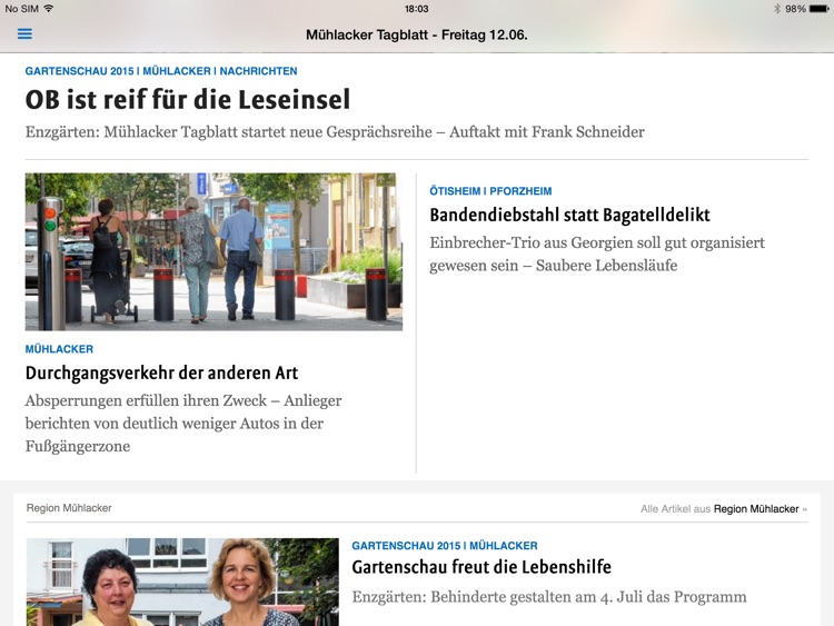 Mühlacker Tagblatt Nachrichten screenshot-3