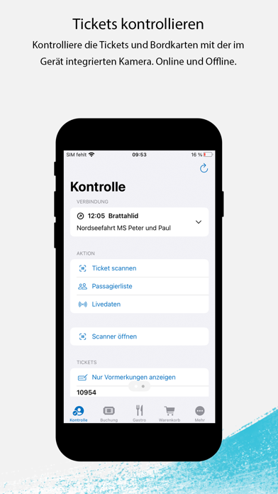 Travelmanager TicketApp Screenshot