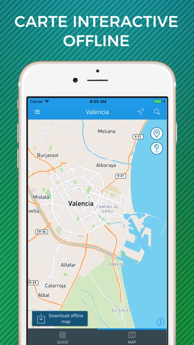 Screenshot #3 pour Valence Guide Voyage avec Offline Maps