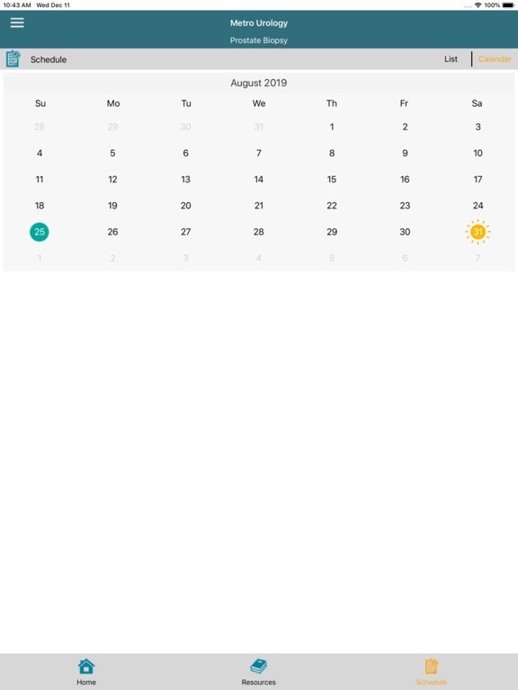 OnTrack Health iPad screenshot 7 - Medical app