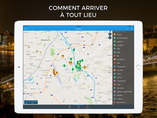 Screenshot #6 pour Salzbourg Guide Voyage avec Offline Maps