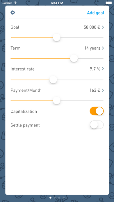 Screenshot #3 pour Deposit Calculator - plan and calc your savings