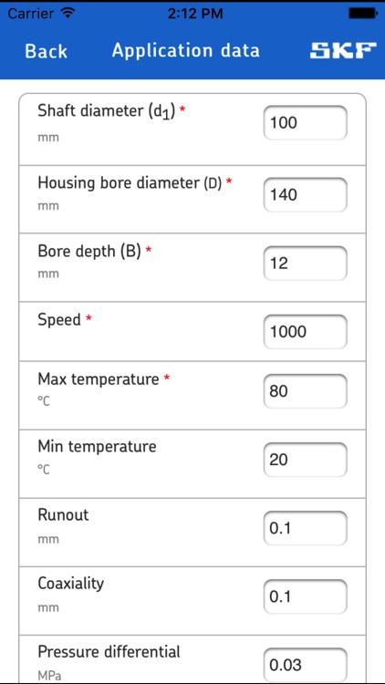 SKF Seal Select screenshot-4