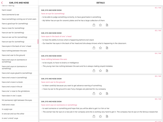 Screenshot #4 pour Time Eyes idioms in English