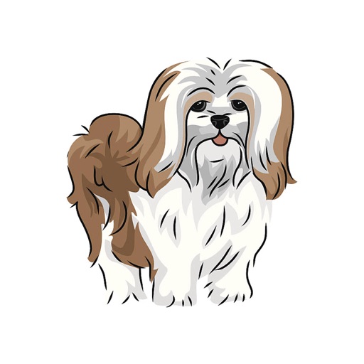 Lhasa Apso Stickers