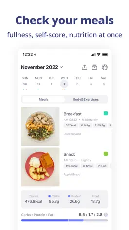 Game screenshot Mealligram: Daily Food Tracker hack