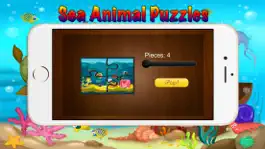 Game screenshot Sea Animal Jigsaw Puzzles for Toddlers Kids Games hack