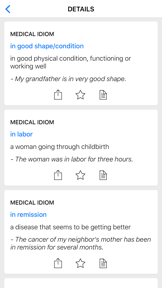 Legal & Medical idioms screenshot 1