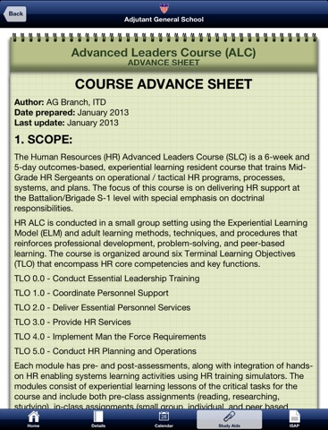 AG Advanced Leaders Course Field Guide screenshot 3