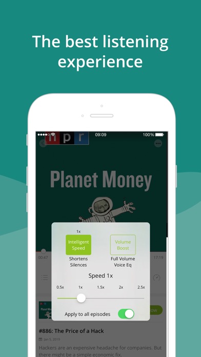 Podbean Podcast App & Player Screenshot