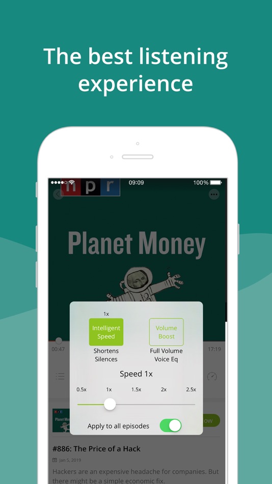 #6. Podbean Podcast App & Player (iOS) بواسطة: Podbean Incorporated