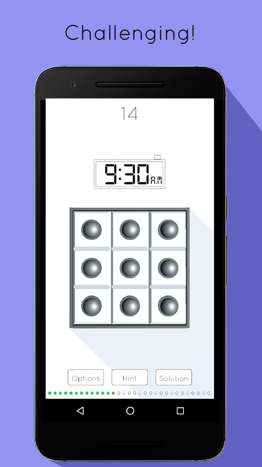 #3. 9 Buttons – Smart & Creative Logic Puzzle (iOS) By: CASUAL NINE SOCIEDAD LIMITADA