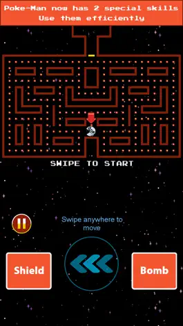 Game screenshot Poke Man: Chase in the outer space-Kid maze puzzle apk