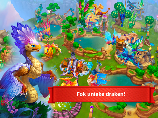Dragons World iPad app afbeelding 1