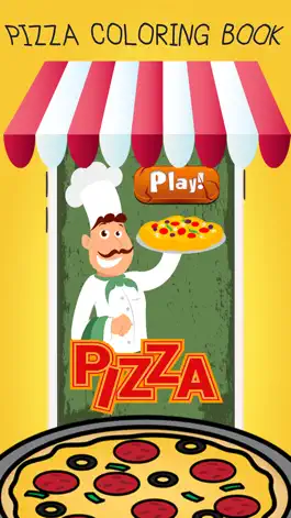 Game screenshot Color ME: Pizza Maker Fun Coloring Book Pages Kids mod apk