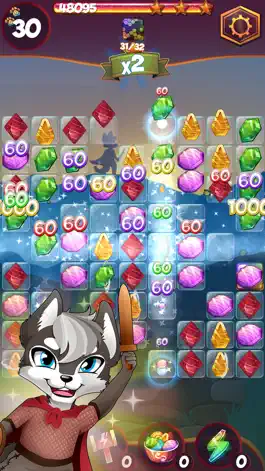 Game screenshot Игра сокровища плитки: матч 3 драгоценных камней и mod apk
