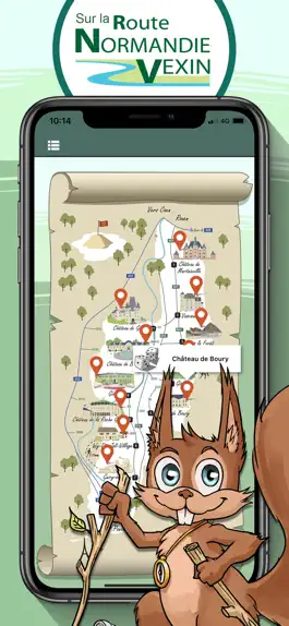 Game screenshot Sur la Route Normandie Vexin apk