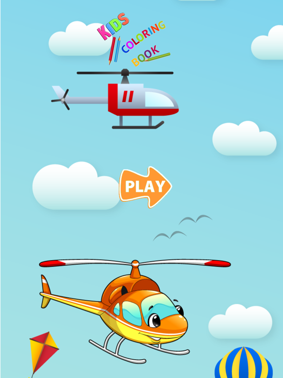 Screenshot #6 pour Helicopter Coloring Pages For Learn painting
