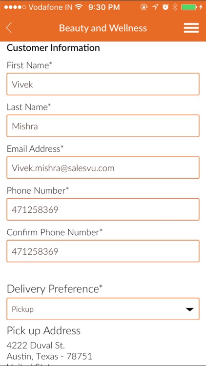 BrandedApp for Salon (SalesVu) screenshot-3