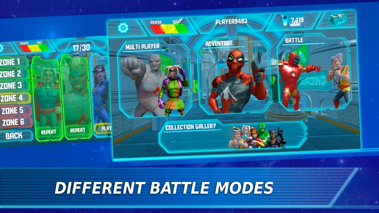 Superheroes Music Fighting Games