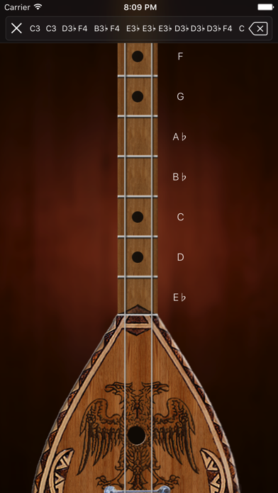 Tingalin - (Çiftelija) Albanian Music Instrument Screenshot 2