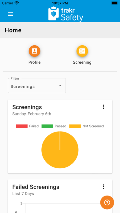 trakr Safety Screenshot
