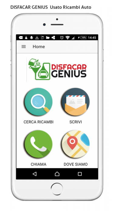 Disfacar Genius - Ricerca ricambi auto usati screenshot