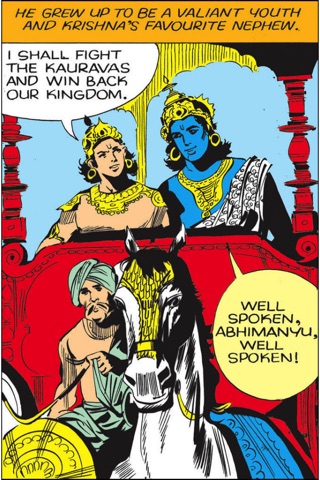 Abhimanyu (Star-Crossed Prince) - ACK Comics screenshot 3