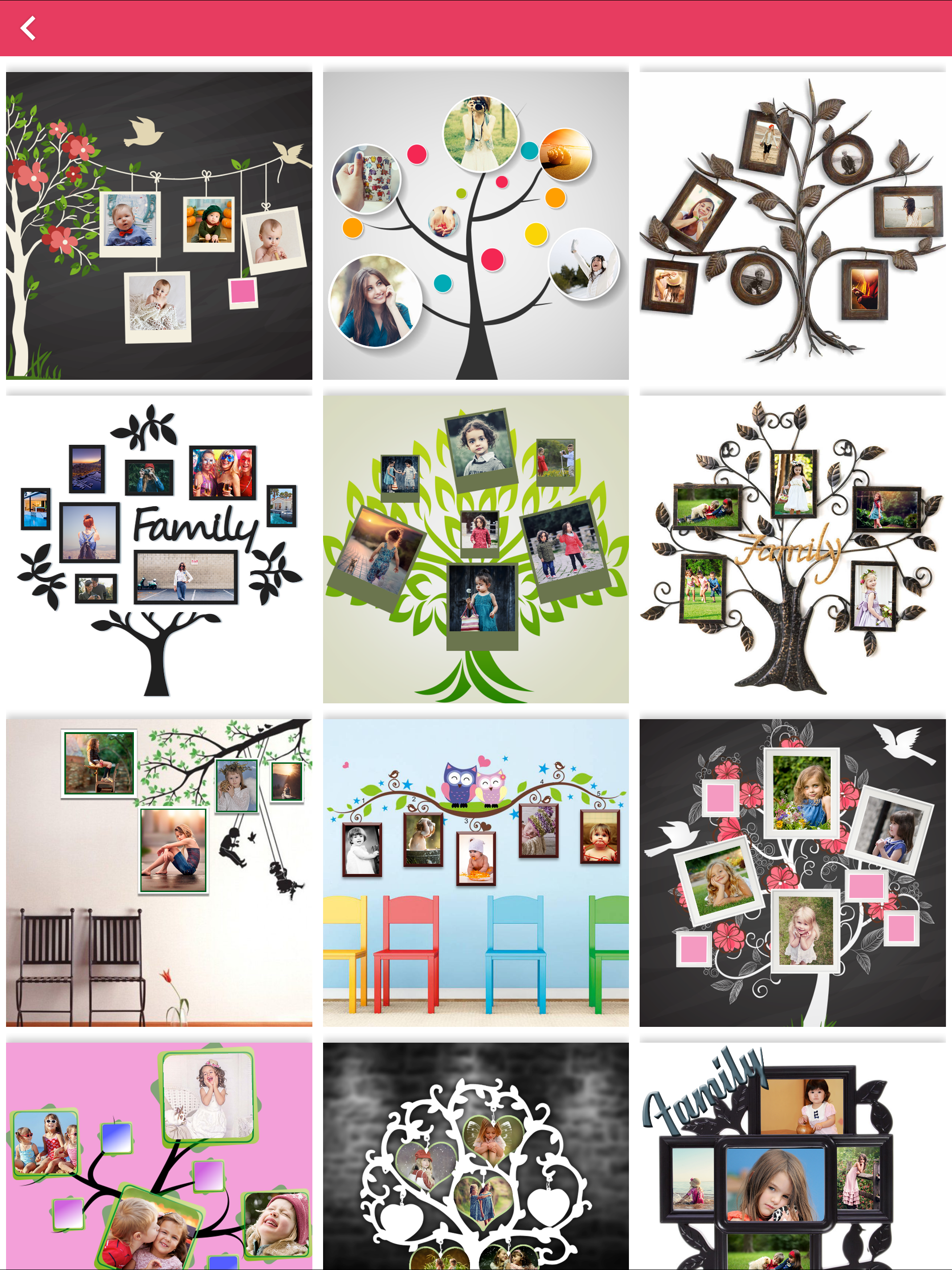Tree Collage Photo Maker