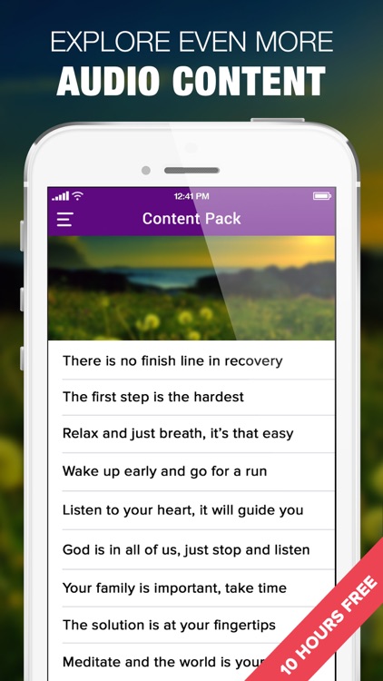 NA Audio Companion Clean Time 12 Steps App screenshot-4