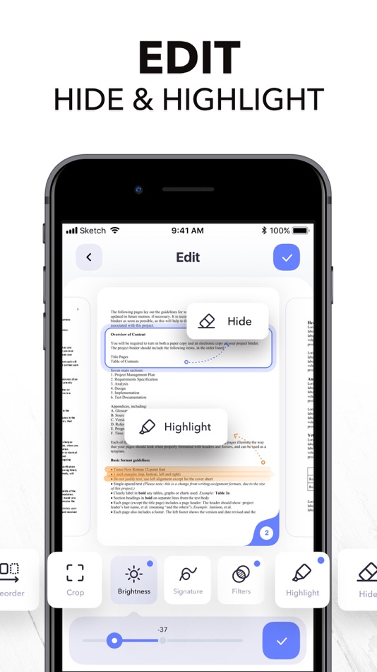 #7. PDF Scanner App: Scanner+ Docs (iOS) 由: Codeway Dijital Hizmetler Anonim Sirketi