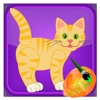 Kitty Cafe Coloring Games For Kids