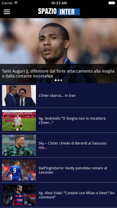 SpazioInter Screenshot