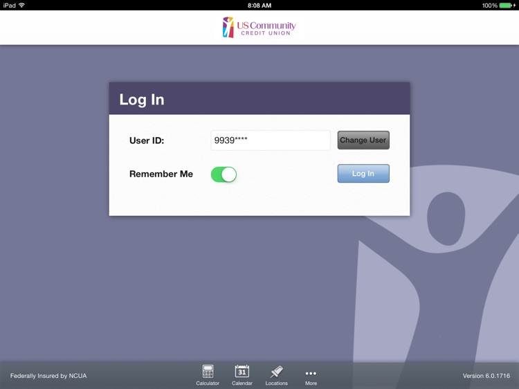 US Community Credit Union for iPad