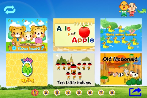 Animated kids songs A screenshot 2