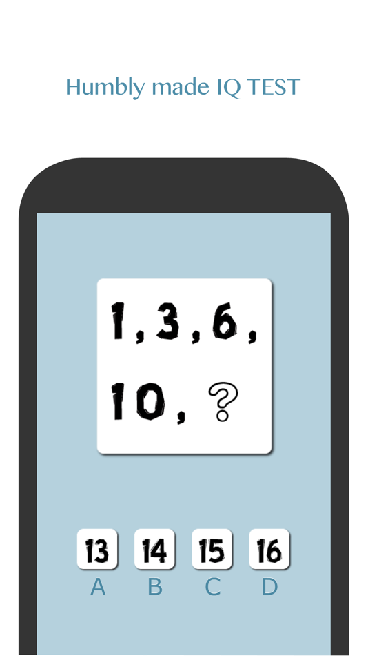#1. Mr.IQ - 33 IQ questions (iOS) 由: QQ TSUBASA