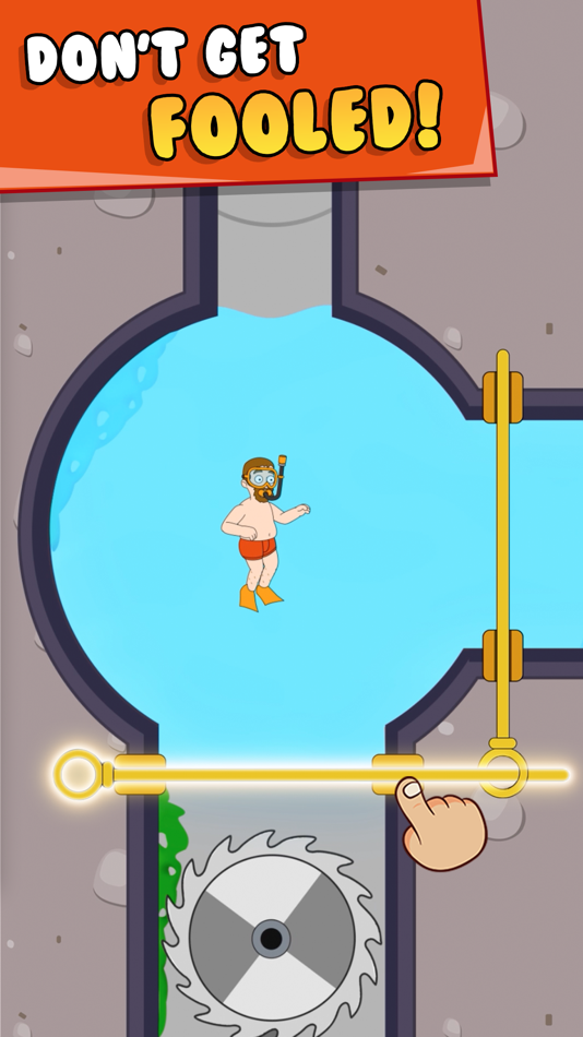 #1. Pull Him Out (iOS) 由: Lion Studios