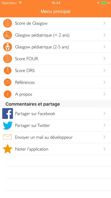 Scores de coma screenshot 1 of 5