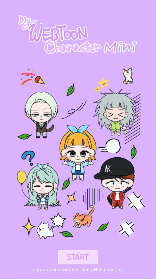 #3. K-pop Webtoon Character Mini (iOS) 由: Hellotoon, Inc.