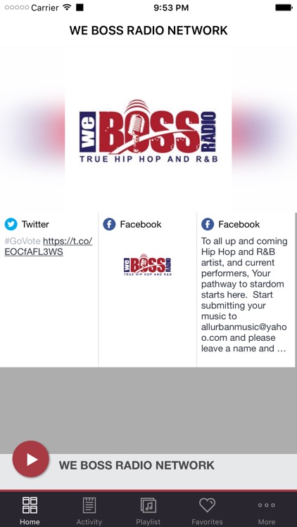 WE BOSS RADIO NETWORK